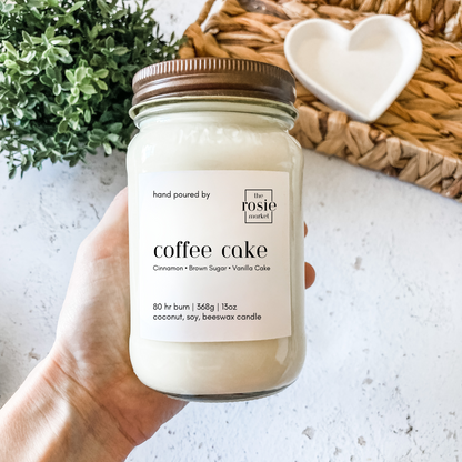 Coffee Shop Collection - Mason Jar Candles