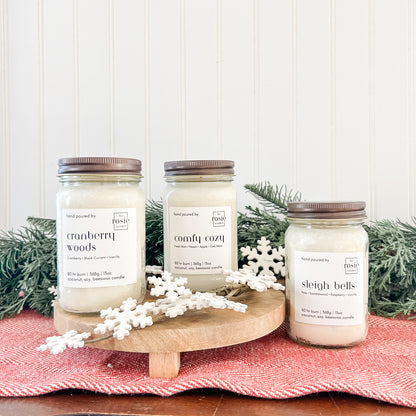 Winter Collection - Mason Jar Candle