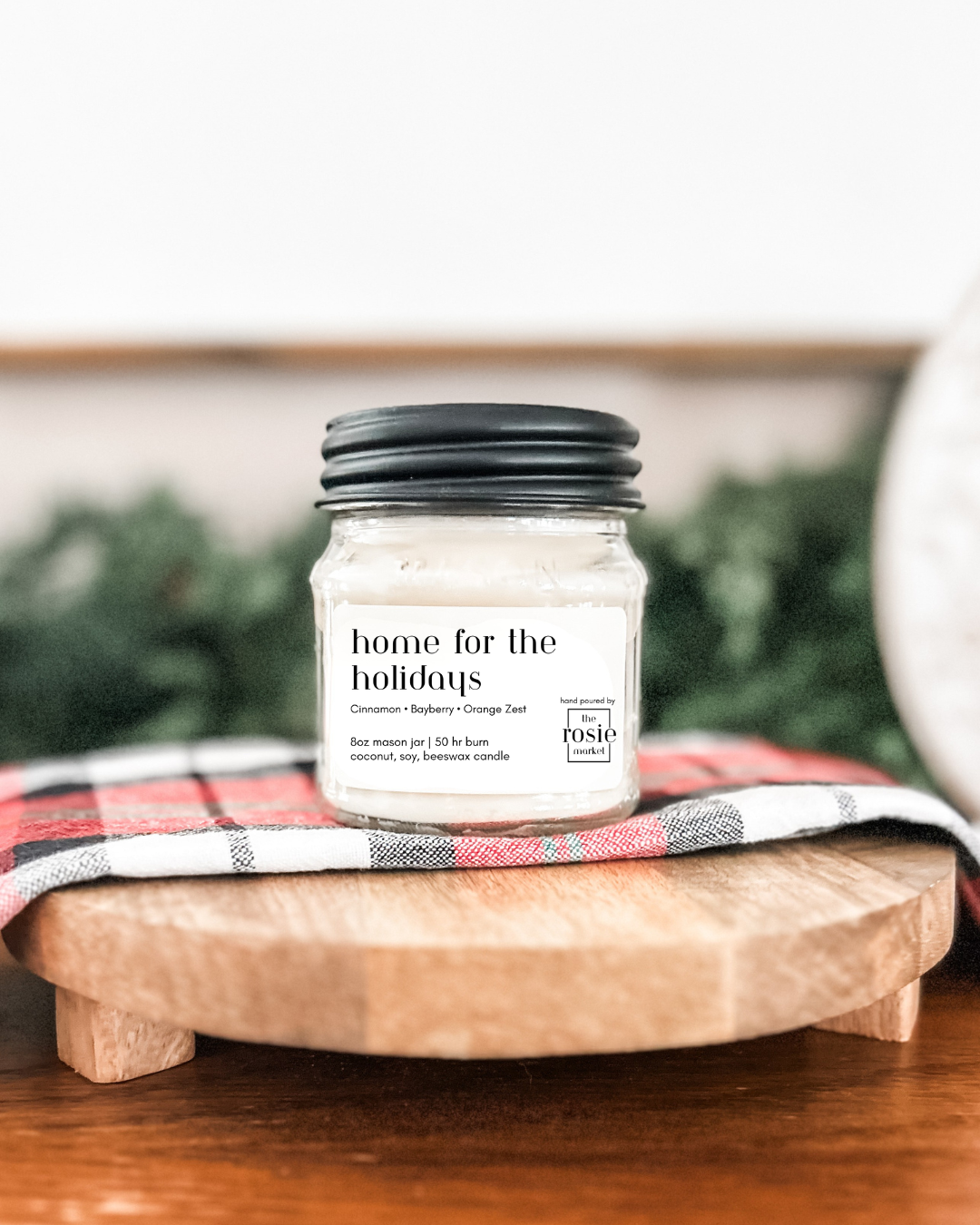 Holiday Collection - Mason Jar Candle